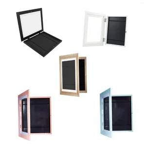 Frames Kids Artwork Frame Po With Storage Wall Display Children For Artworks Pictures Pos Drawings Crafts