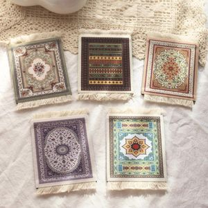 Table Mats Super Absorbent Turkish Style Kitchen Dining Mat Anti Slip Drink Cup Coasters Bottle Placemat Insulation Pads