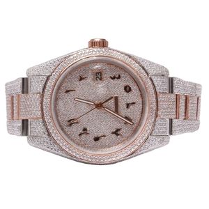 Luxury Looking Fully Watch Iced Out For Men woman Top craftsmanship Unique And Expensive Mosang diamond Watchs For Hip Hop Industrial luxurious 60938