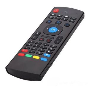2.4G Wireless Remote Controls MX3 Fly Air Mouse Keyboard for Android TV box MXQ M8S Mini PC LL