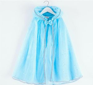 6 color Cloak Costume Halloween Children039s Day Cape shawl Clothing Girl Princess cosplay Costume kid Cartoon Capes Princess p1575019