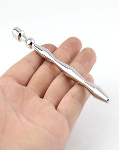 Cały 130 mm ze stali nierdzewnej wtyczka prętowa pręta moczowy metalowe cewnik cewki cewnikowe cewniki fetysz
