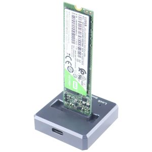 Muhafaza SSD yerleştirme istasyonu M.2 SSD - USB Adaptör TypeC M.2 NVME/SATA CADDY BOX 10GBPS Dış Muhafaza M Anahtar Mobil Sabit Sürücü Taban