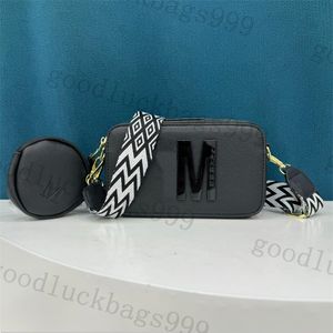 Moda anlık görüntü kamera çantaları bayan çanta çanta 2 adet set ünlü kamera crossbody cüzdan mini kadın erkek omuz çantaları küçük haberci çapraz vücut kare çanta