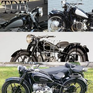 Vintage Motorcykeltillbehör strålkastare Bakljusbromskopplingsspak Grip för BMW K750 KS750 R66 R71 M72 DNEPR URAL ANGRECT