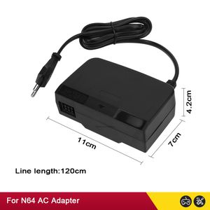 Para Nintendo N64 Adaptador CA CARREGADOR EU US PULL Adaptador de alimentação Power Supply Cabo Charging Fonte de alimentação para N64