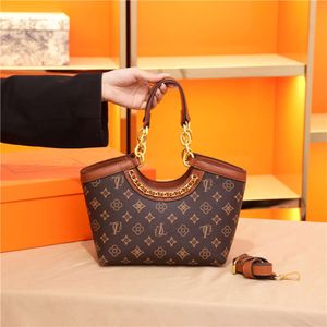 Quality 2024 New High End Versatile Large Capacity Handheld Single Shoulder Diagonal Straddle Handbag Women's Bag 78% Off Store wholesale