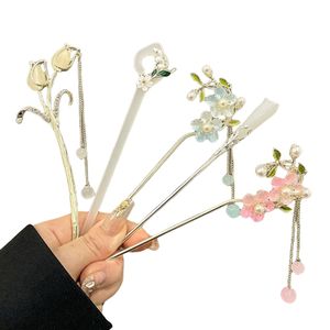 Wholesale of ancient Hanfu hair accessories for girls, including hairpins and traditional Chinese style hair accessories, tassels and hairpins