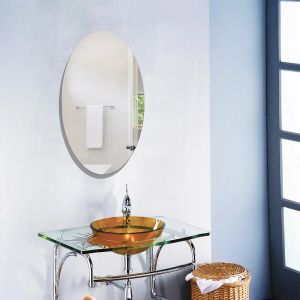 Çıkarılabilir Akrilik Ayna Duvar Sticker Oval Yansıtıcı Yüzey Aynası Kendi Yapışkan Odası Sanat Çıkartması Banyo Oturma Odası Dekoru