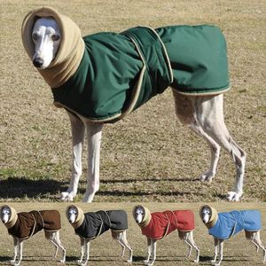 犬用アパレルミディアム犬用超暖かい厚いコートジャケット