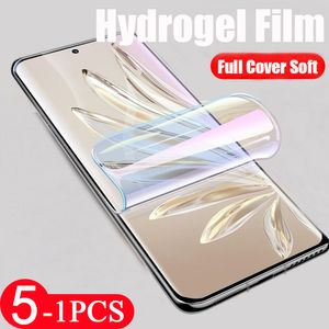 5/3/1PCS Honor Magic 3 Pro Plus 4 Lite Screen Protector for Honor 70 60 50 Seof Soft Full Cover Protective Film