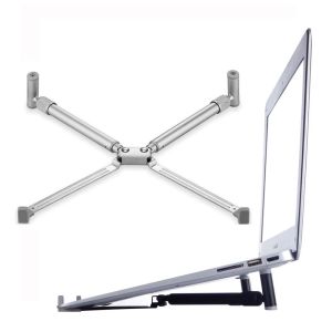 Stands Portable Laptop Stand Holder Folding Justerbar bärbar datorstativ Notbok Stand Aluminium Laptop Xstand för MacBook Laptop Notobook