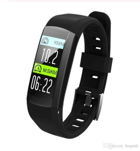 S906 Smart Watch Bracelet Bracelet Водонепроницаемый спортивный сердечный рисунок монитор сердечного ритма SmartWatch Fitness Trackers Watches для iOS Android5208955