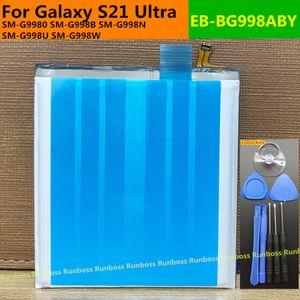 Samsung Galaxy S21 Ultra S21ultra 5G G998 SM-G9980 SM-G998B SM-G998N SM-G998U SM-G98WのEB-BG998ABY 5000MAH電話バッテリー