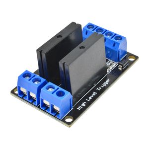 5V 1 2 4 8 Kanal SSR G3MB-202p Festkörper-Relaismodul 240V 2A-Ausgang mit Widerstandssicherung DIY Kit für Arduino