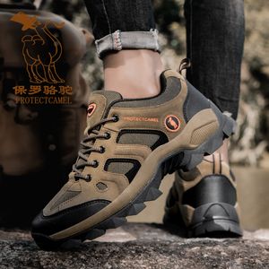New Arrival Men Hiking Shoes Mountain Climbing Trekking Breathable Non-slip Trainer Footwear Cross-country Hunting Tourism Trail