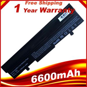 Batterier 6600mAh 9 -celler Laptop -batteri för ASUS EEE PC 1001PX 1001HA 1005P 1001PQ 1005 1005HA AL311005 AL321005 ML321005 PL32