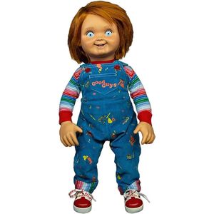 Oficjalne Universal Studios LLC Childs Play 2 Good Guys Chucky Doll - Realski replika dla fanów klasycznego horroru - standardowy rozmiar