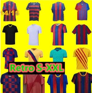 18 19 20 21 Retro Puyol A.Iniesta Xavi Messis Soccer Jerseys 2014 2015 2015 2017 2018 2018 2019 2022 Home Neymar Jr Pique Suarez Vintage Classic Football Shirt