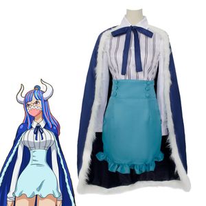 One Piece Ulti Cosplay Costume Hyakuju Kaizokudan Tobiroppo Women's Anime Pełny strój Halloween Party Pirate Costume