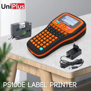 Skrivare PS100E PORTABLE Label Printer Wireless Labeling Machine Adhesive Labeller Simillar Brother P Touch Etikett Maker Lekare enhet