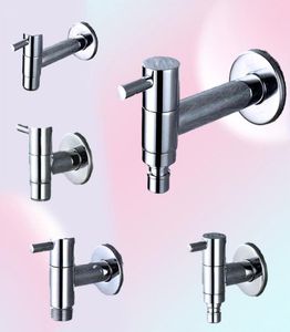 Wall Mounted Small Decorative Garden Faucet Long Washing Machine Water Basin Bibcock Taps3188422