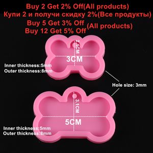 2 размера DIY DOG TAG TAG COSTED CHATED CHAPER CASTING Silicone Crafts Crafts Key Chain Penden