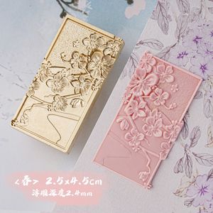 3d Retro Wachs Seal Stempel Blumen/Jahreszeiten/Herzen Engel Kupferkopfumschläge Hochzeitseinladungen Scrapbooking