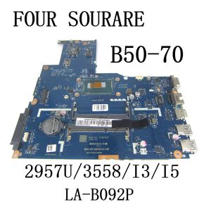 Lenovo IdeaPad B5070のマザーボード2957U/3885U/I3/I5 CPU ZIWB2/ZIWB3/ZIWE1 LAB092Pメインボード付きラップトップマザーボード