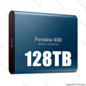 Sphavers for Xiaomi Portable Highspeed Solid Dist Drive 128TB 4T 8TB SSD Мобильные жесткие диски 16 ТБ. Внешнее хранилище присыпания для ноутбука ПК