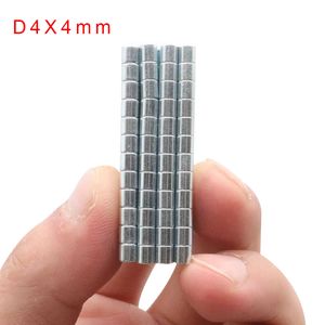 10/20/50/100pc Super Strong Magnet Small Round Magnetic NdFeB Powerful Magnet Rare Earth Neodymium Magnet Searching Magnet 4x4mm