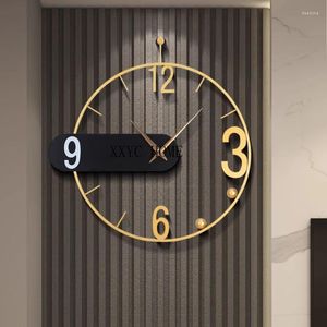 Wall Clocks Clock Modern Minimalist Decoration Restaurant Fashion