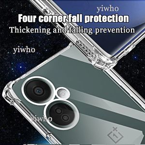 Transparent Phone Case for Oneplus Nord N30 CE 3 LITE 5G 2 2T N200 N20 N10 11R 10 9RT 8T PRO Soft TPU Cover One Plus Housing