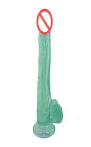 Anal Plug Plug Silicone Big Dildo Penis realista com fortes brinquedos sexuais de copo de sucção para mulher Dick Sex Products3446329