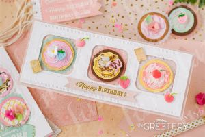 Etichetta di sfondo Dies Dies Piatti di lamina calda Fruttili Fruttili Stencil a strati Set di regali di compleanno fai -da -te Prodotti di scrapbooking