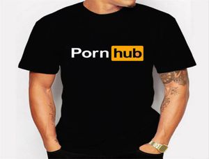 ポルノハブTシャツメン半袖ポルノポルノハブTシャツ大人の夏のトップカレットプラスサイズ20207600916