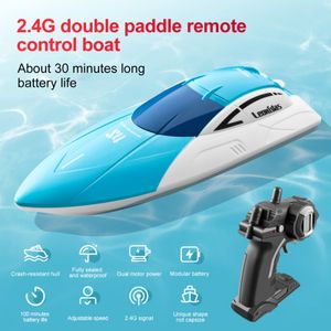 S4 Remote Control Boat 2,4 GHz Remote Control Ship Giocate per bambini adulti ragazzi