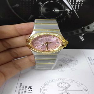 gold fashion women watches movement pink ladies watches for woman designer orologio reloj aaa diamond womens wristwatch high quali2678