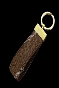 Modedesigner -Tasche Teile Schlüsselanhänger Dekoration Autos Schlüsselketten Hochwertiges Lederband Luxus Metall Keyring Armband9957063