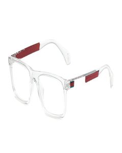 NWE BRAND Square Plain Gulasses Okulary optyczne Kobiety mężczyźni przezroczyste okulary blokujące lekkie okulary blokujące lekkie receptę przezroczystą 4415515