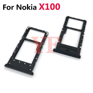 Nokia C20 Plus C21 플러스 x5 x10 x20 x100 SIM 카드 트레이 슬롯 홀더 어댑터 소켓 수리 부품