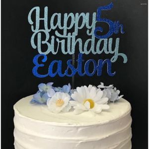Party Supplies Happy Birthday Cake Topper Personalized Custom 11th 21st Birthda