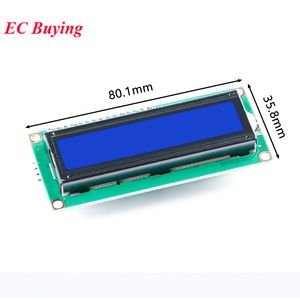 LCD1602 1602 LCD MODULE MAVİ / Sarı Yeşil Ekran 1602A LCD LED Ekran PCF8574T PCF8574 IIC I2C Arayüzü Arduino için 5V