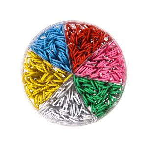 MOHAMM-Large Colorful Paper Clips for Home, School and Office, 300PCs