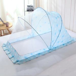 Capa de mosquito de blackout recém-nascido dobrável 0-1.5 anos de idade Home Baby Mosquito NET Encrypted Mesh Universal Crib Mosquito Capa