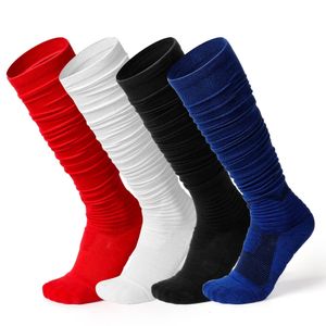 Long tube Womens Ski socks for Autdoor sports thickened rugby Hiking socks towel bottoms sweat-absorbing warm Men sport sock 240322