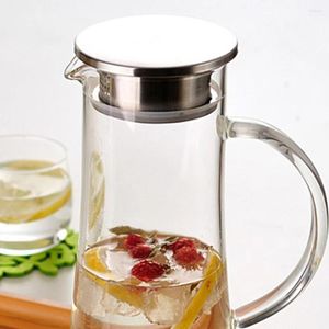 Kupalar 4 PCS Su Potu Kapak Sürahi Kapakları Çay Seti Tasarımları Sızdırmazlık Şişe Besleme Paslanmaz Çelik Kavanoz