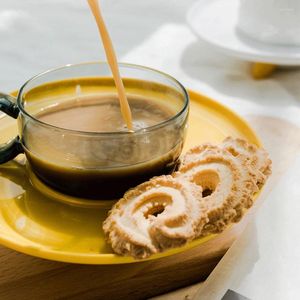 TeAware Setleri UFO Kek Snack Kurabiyeleri İçin Çay Tepsisi ile Çay Fincan Plaka Öğleden Az Çay Fincan Kahve Kungfu Cup Handalı Doğum Günü Hediyeleri