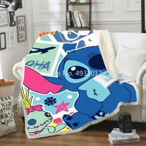 Animali lilo carino bambino peluche coperta di divano letto cover singola biancheria da letto singolo per bambini ragazzi bambini bambini adorabili regali adorabili