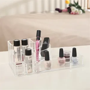 Storage Boxes Cosmetic Display Stand Makeup Set Partition Durable Large Capacity Transparent And Visible Bathroom Acrylic Box